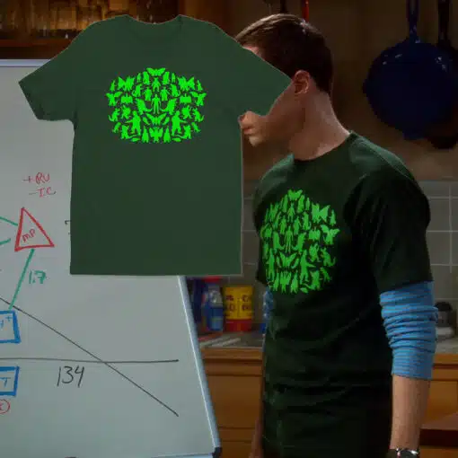 Monsters T-Shirt | Sheldon Cooper | The Big Bang Theory