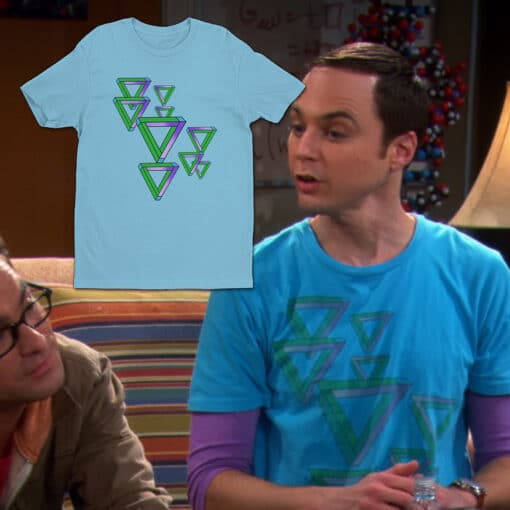 Penrose Triangles T-Shirt | Sheldon Cooper | The Big Bang Theory