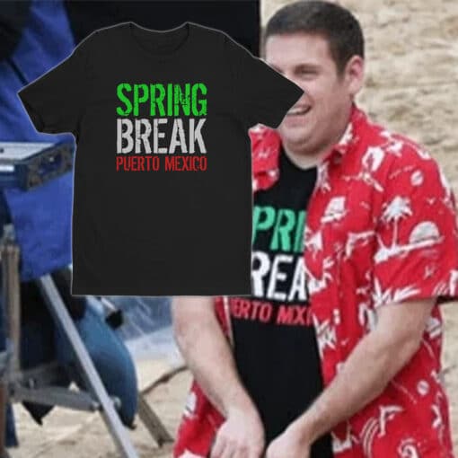 Spring Break Puerto Mexico T-Shirt | Schmidt | 22 Jump Street