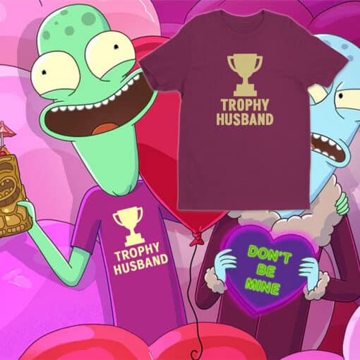 Trophy Husband T-Shirt | Terry | Solar Opposites