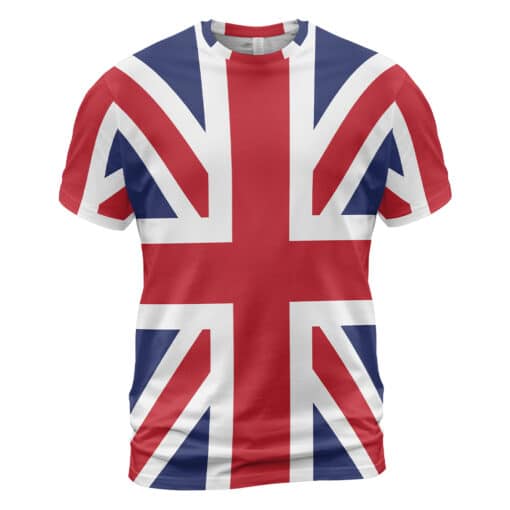 Union Jack Flag AOP All Over Print T-Shirt | Richie | Summer Of Sam