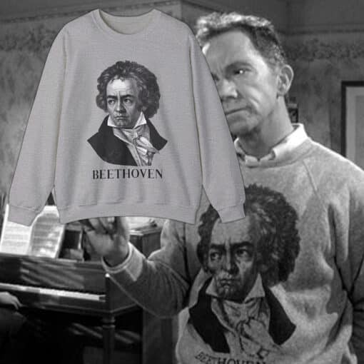 Beethoven Sweatshirt T-Shirt | Orville Spooner | Kiss Me, Stupid