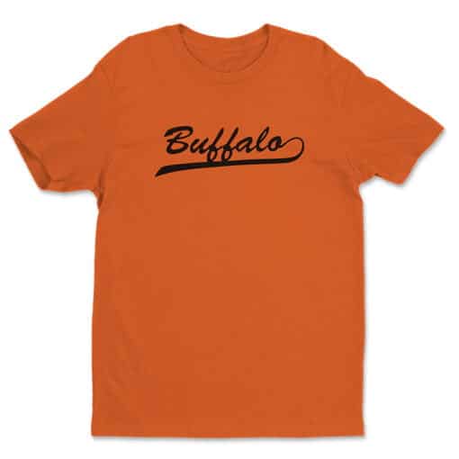 Buffalo Dunder Mifflin Company Orange T-Shirt | The Office