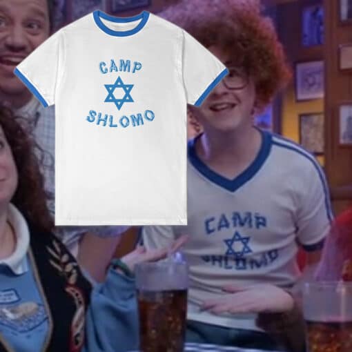 Camp Shlomo Ringer T-Shirt | Raising Hope