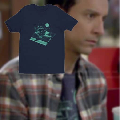 Crossing The Rough Sea Of Knowledge T-Shirt | Abed Nadir | Community