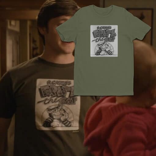 Fritz The Cat T-Shirt | Jimmy Chance | Raising Hope