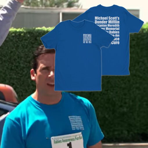 Fun Run Race For The Cure T-Shirt | Michael Scott | The Office