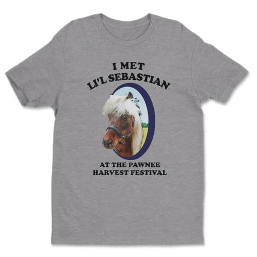 I Met Li'l Sebastian At The Pawnee Harvest Festival T-Shirt | Ben Wyatt | Parks And Creation