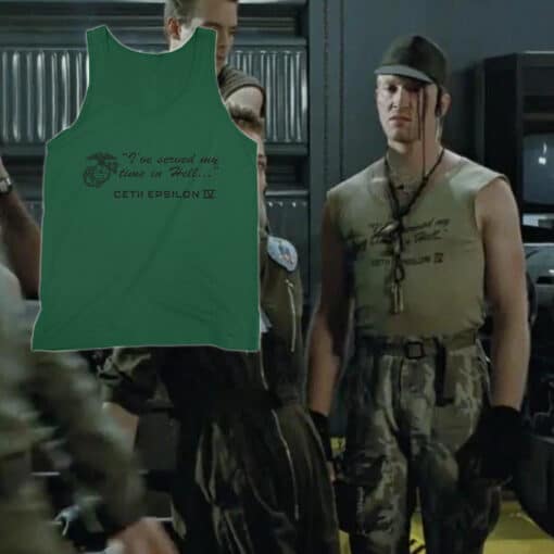 I've Served My Time In Hell Tank Top T-Shirt | Mark Drake | Aliens