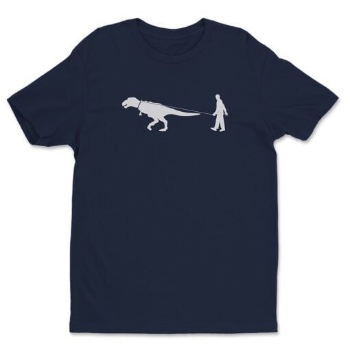 Man Walking A T-Rex T-Shirt | Jimmy | Raising Hope