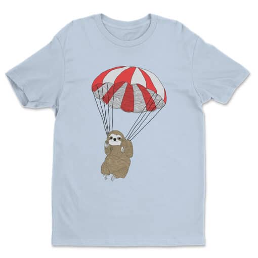 Parachuting Sloth T-Shirt | Abed Nadir | Community