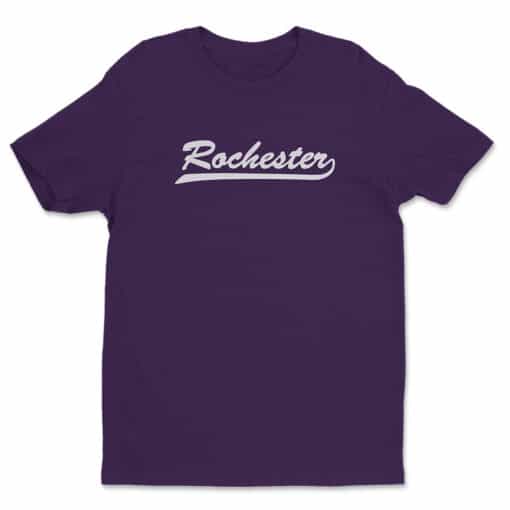 Rochester Dunder Mifflin Company Purple T-Shirt | The Office