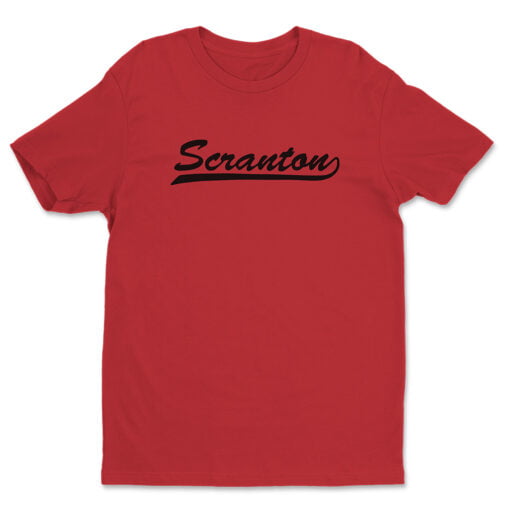 Scranton Dunder Mifflin Company Red T-Shirt | The Office