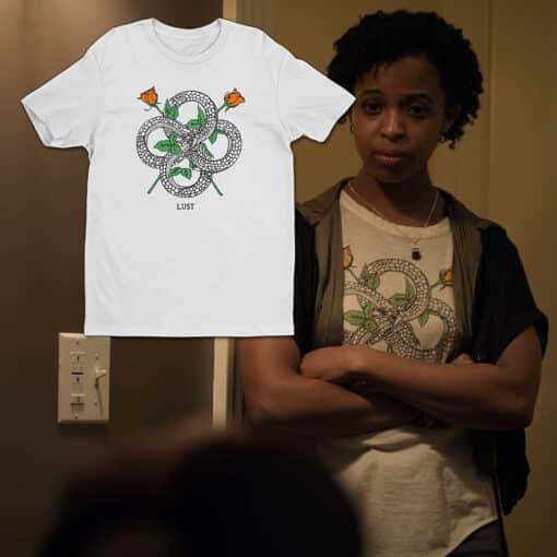 Snake And Roses Lust T-Shirt | Ani | 13 Reasons Why