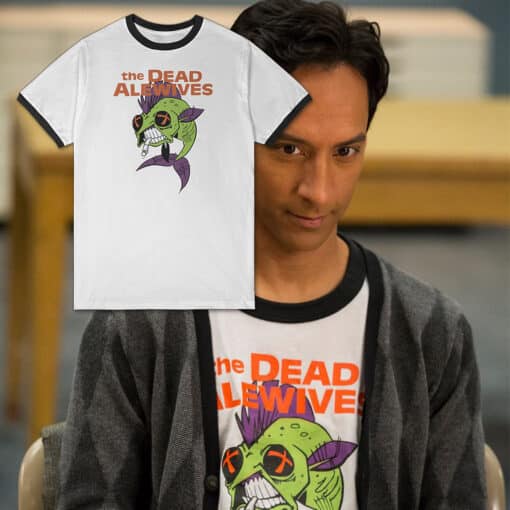 The Dead Alewives Ringer T-Shirt | Abed Nadir | Community