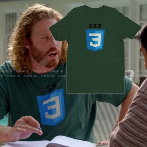 CSS 3 T-Shirt | Erlich Bachman | Silicon Valley