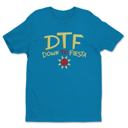 DFT Down To Fiesta T-Shirt | Captain Ray Holt | Brooklyn Nine-Nine