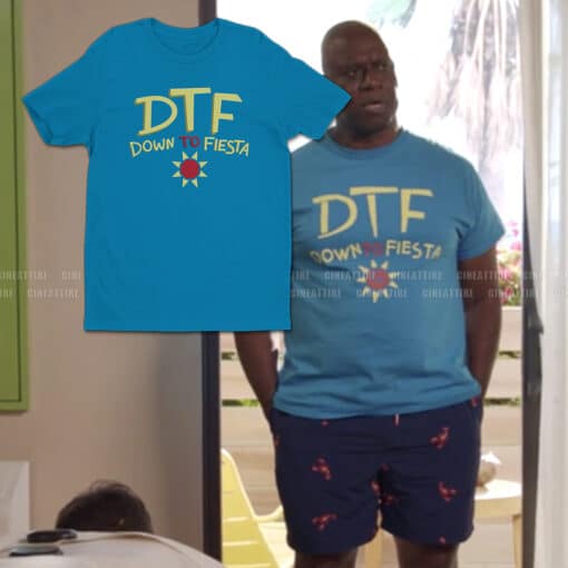 DFT Down To Fiesta T-Shirt | Captain Ray Holt | Brooklyn Nine-Nine