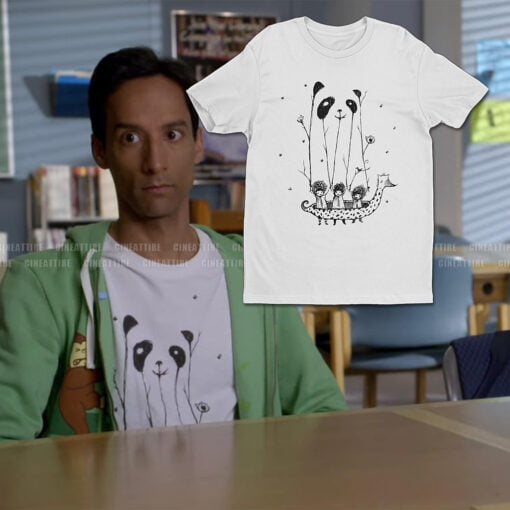 Fake Pandas Have More Fun T-Shirt | Abed Nadir | Community