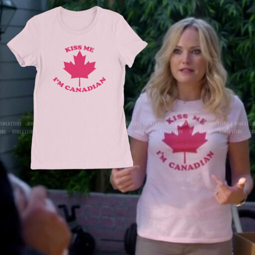 Kiss Me I'm Canadian Women's Tee T-Shirt | Kate Harrison | Trophy Wife