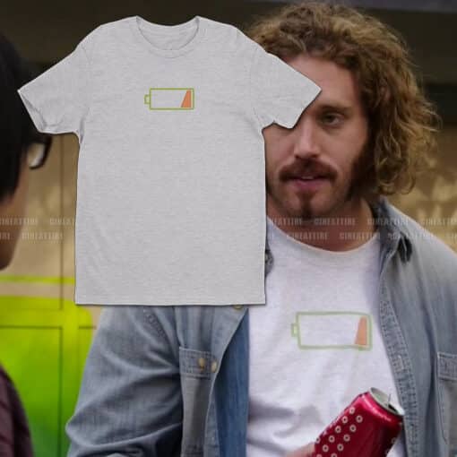 Low Battery T-Shirt | Erlich Bachman | Silicon Valley