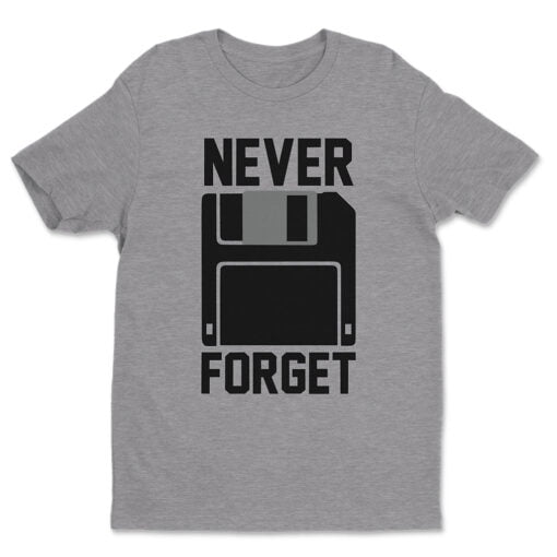 Never Forget Floppy Disk T-Shirt | Erlich Bachman | Silicon Valley