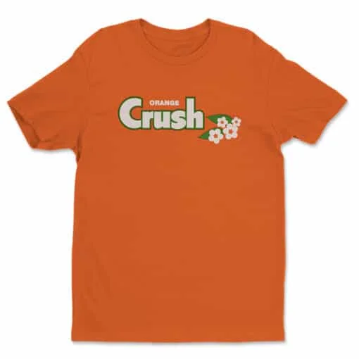 Orange Crush Flowers T-Shirt | Sixteen Candles