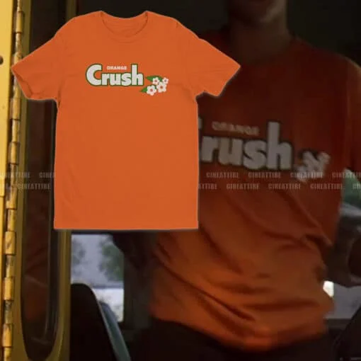 Orange Crush Flowers T-Shirt | Sixteen Candles