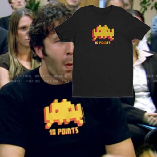 Space Invaders 10 Points T-Shirt | Roy Trenneman | The IT Crowd