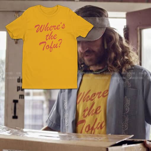 Where's The Tofu T-Shirt | Cooler | Flaked