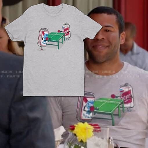 Beer Pong T-Shirt | Jordan Peele | Key And Peele