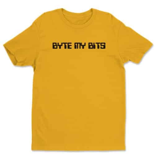 Byte My Bits T-Shirt | Yo Yo Engberk | Halt And Catch Fire