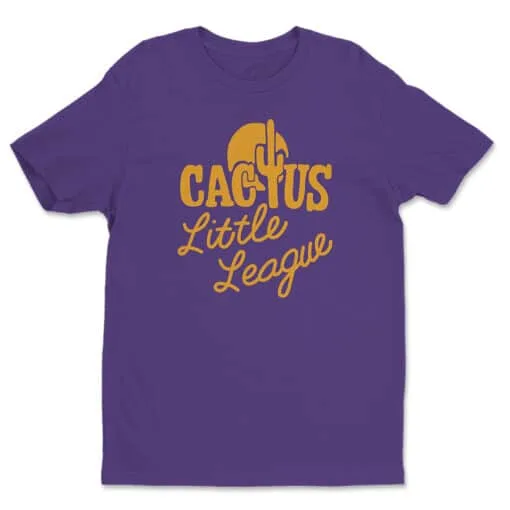 Cactus Little League T-Shirt | Can't Buy Me Love