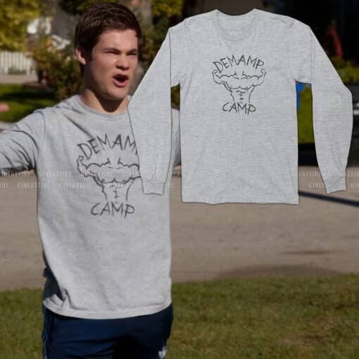 DeMamp Camp Long Sleeve T-Shirt | Adam DeVine | WorkaholicsDeMamp Camp Long Sleeve T-Shirt | Adam DeVine | Workaholics