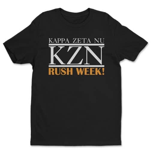 Kappa Zeta Nu KZN Rush Week T-Shirt | Stan Halen | Workaholics