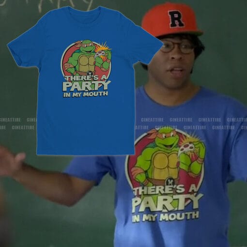 There's A Party In My Mouth T-Shirt | Jordan Peele | Key And Peele