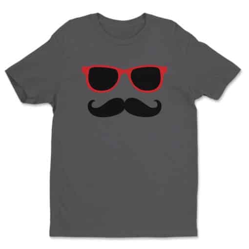 Mustache And Glasses T-Shirt | Dez | Austin & Ally