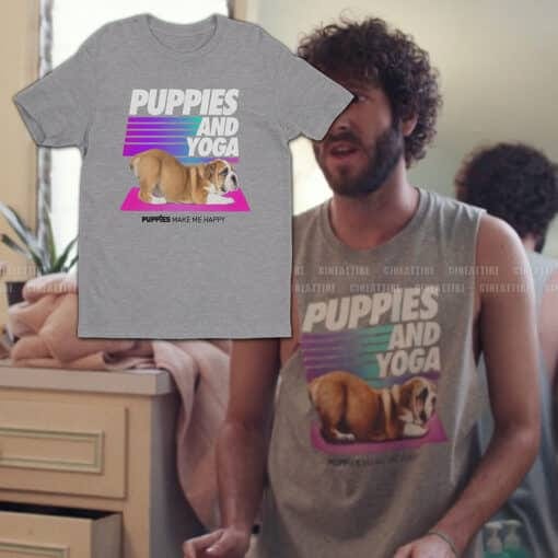 Puppies And Yoga T-Shirt | Dave | Dave