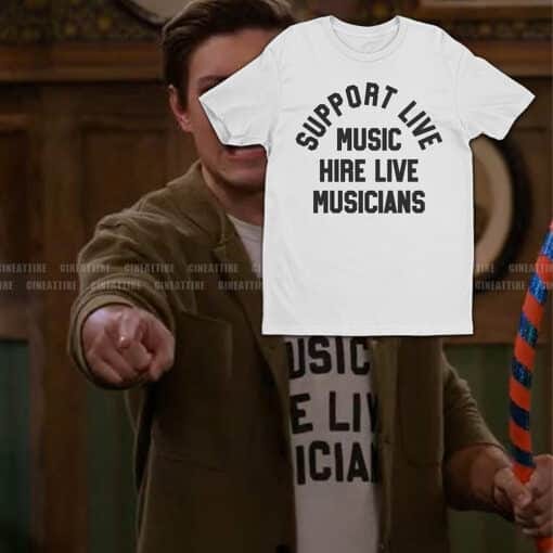 Support Live Music Hire Live Musicians T-Shirt | Jesse | How I Met Your Father