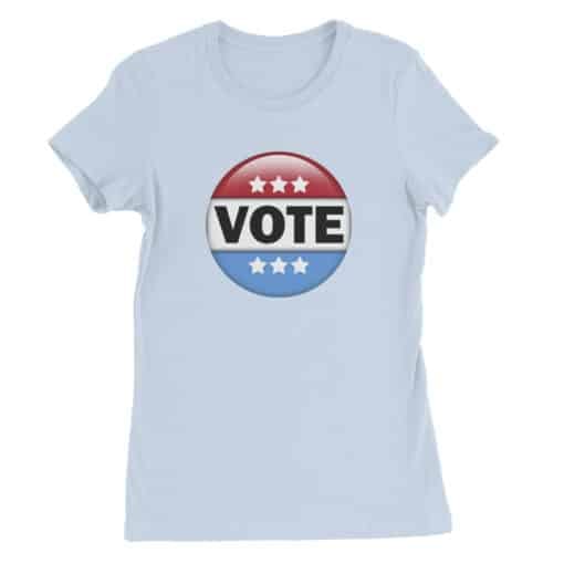 Vote Women's Tee T-Shirt | Jessica Day and Cece Parekh | New Girl