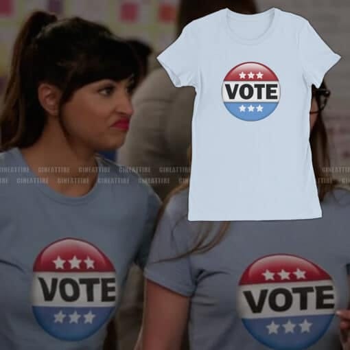 Vote Women's Tee T-Shirt | Jessica Day and Cece Parekh | New Girl