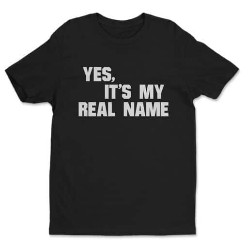 Yes It's My Real Name T-Shirt | Gerald Ford | Saturday Night Live