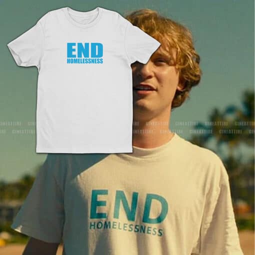 End Homelessness T-Shirt | Quinn Mossbacher | The White Lotus