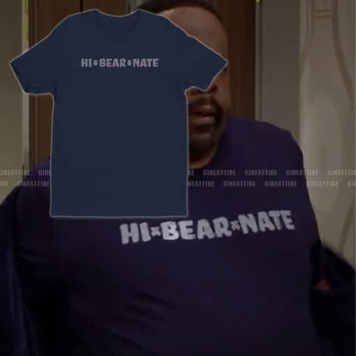 Hi Bear Nate T-Shirt | Calvin Butler | The Neighborhood