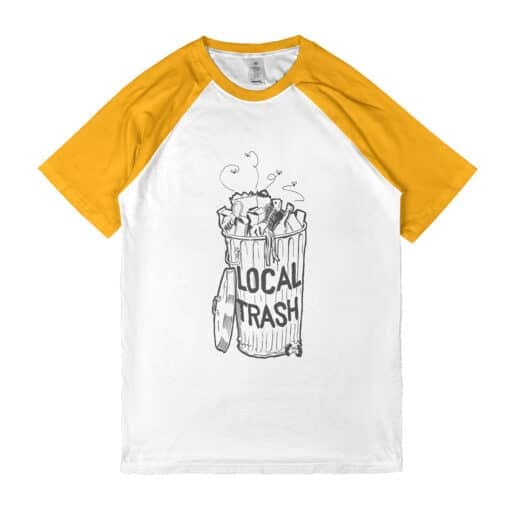 Local Trash Short Sleeve Raglan | Kiara | Outer Banks