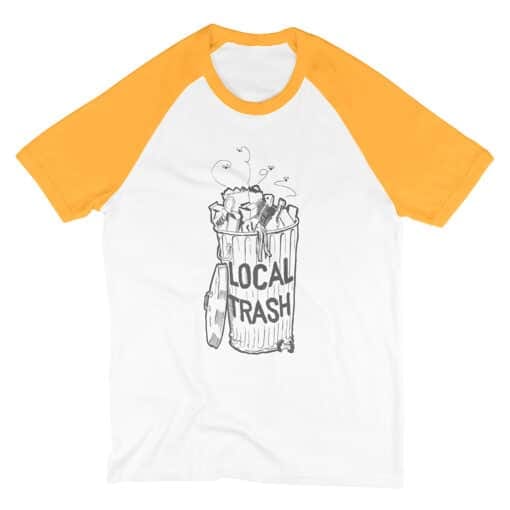 Local Trash Short Sleeve Raglan | Kiara | Outer Banks