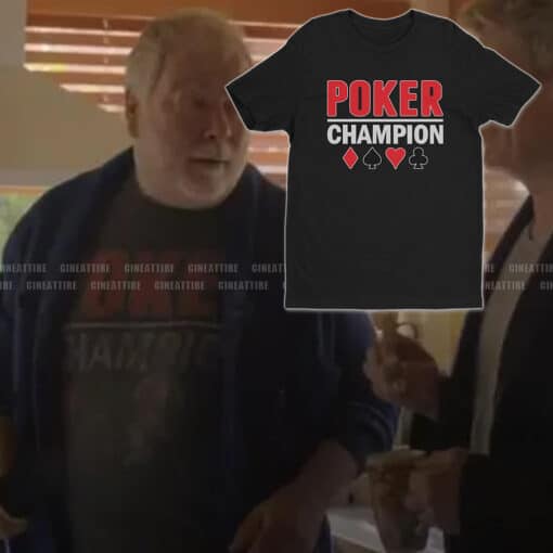 Poker Champion T-Shirt | William McCallum | Under The Vines