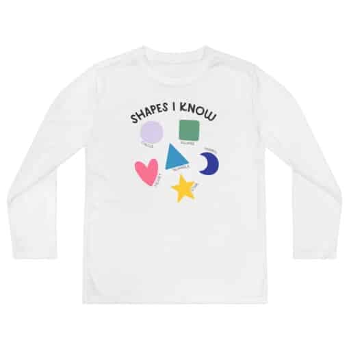 Shapes I Know Youth Long Sleeve | Jee-Yun Buckley Han | 9-1-1