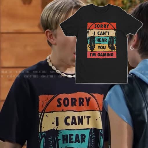 Sorry I Can't Hear You I'm Gaming T-Shirt | Jake | Bunkd