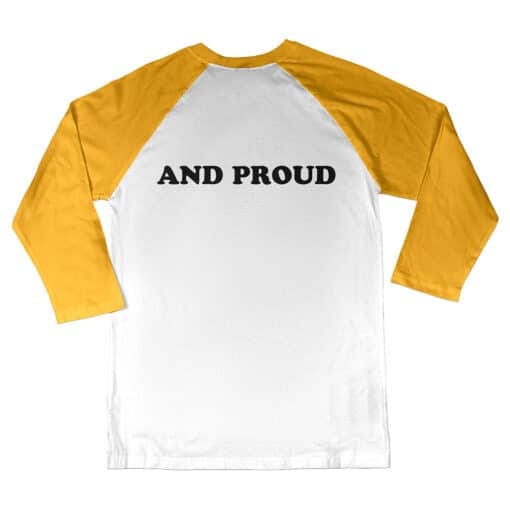 I Am A Retard And Proud 3/4 Long Sleeve Raglan | Frank Gallagher | Shameless